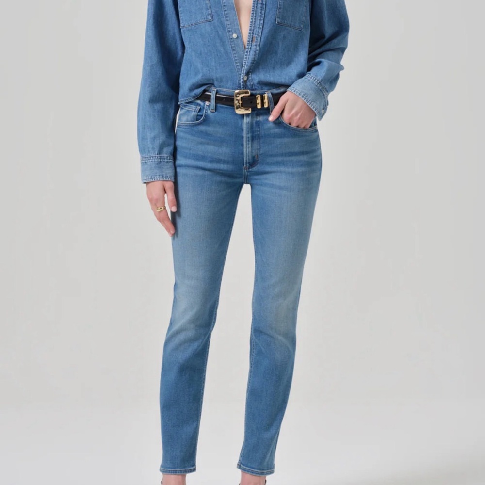 Citizens Of Humanity Mid-Wash Skinny Jeans
